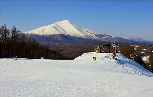 輕井澤的滑雪場